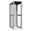 Шкаф серверный 48U 600х1070 передняя дверь: без. задняя одностворчатая глухой металл IP51. боковые панели: цвет: серый RAL7035 - NS 6148.7020 SYSMATRIX