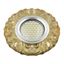 Светильник декор.встр Luciole DLS-L136 GU5.3 GLASSY/YELLOW доп.LED подсветка 3Втстекл. зерк./светло-желтый. | UL-00003863 Fametto