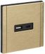 Розетка FORTE&PIANO FP651M USB A+C 18Вт шампань IEK FP-U22-018-M-K37