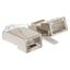 Коннектор RJ-45 TERACOM экранированный 8P8C Cat.5E универсальный (упак.20шт) | TRC-PLUG-5EFTP-20 EKF