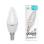 Лампа светодиодная Basic Свеча 5.5W 410lm 4000K E14 LED 1/10/100 | 1033126 Gauss