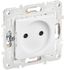Розетка SKANDY 10А без заземл. защ. шторки SK-R01W арктич. бел. IEK SK-R13-10-K01