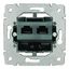 Механизм розетки комп. 2-м Galea Life RJ45 + PRO21 Leg 775936 Legrand