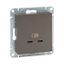 Механизм розетки USB-C - 2шт, мокко Эпика |UP1-SOM-2USBC| EKF