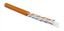 Кабель витая пара UUTP4-C6-S23-IN-LSZH-OR-100 U/UTP кат.6 4 пары (23 AWG) ож (solid) с разделит. LSZH нг(С)-HF оранж. - (уп.100м) Hyperline 273523