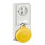 Розетка UNIKA 32А 3P-E 100-130В без защ. IP65 SchE 82190 Schneider Electric