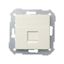 Адаптер на 1 RJ45(12) 75528-, 75540-, 75541-, 75544-39, шторка, S82,82N, сл. кость - 82005-31 Simon