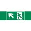 Пиктограмма ФИГУРА / СТРЕЛКА ВЛЕВО ВВЕРХ 310х90мм для аварийно-эвакуационного светильника Basic IP65 ВАРТОН - V5-EM02-60.002.017 VARTA