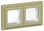 Рамка 2-м СП FLITE Рпро-2-55-ФлО IP55 олив. IEK FI-M20-32-55-K26