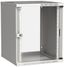 Шкаф LINEA WE 15U 600x650мм дверь стекло сер. ITK LWE3-15U67-GF IEK
