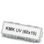 Держатель для маркировки кабеля KMK UV (60X15) | 1014108 Phoenix Contact