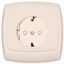 Розетка 1-м СП Рондо с заземл. евро сл. кость SchE RS16-264-SI (РС16-264-си) Schneider Electric