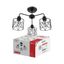 Люстра под лампу LOFT ATIKO-СN-3E27R-BL 3хE27 черн. IN HOME 4690612067285