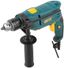 Дрель ударная 800 Вт, 0-3000 об/мин, ключевой патрон 13мм, рез. накл., коробка - 80077 РОС