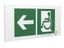 Знак безопасности PP-40205.E72 Направление движения к эвакуационному выходу МГН налево Белый свет a19050 BS