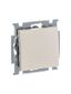 Выключатель 1-кл. 1п СП Basic 55 10А IP20 с клавишей механизм сл. кость ABB 2CKA001012A2146 1012-0-2146