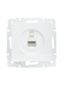Розетка компьютерная 1-м СП Vesna механизм бел. LEZARD 742-0288-140