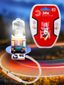 Автолампа Н3 12V 55W PK22s BL (лампа головного света, противотуманные огни) (10/100/2700) ЭРА - Б0037576