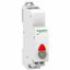 Кнопка управления iPB 1НЗ серая+красный индикатор | A9E18037 Schneider Electric