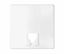 Накладка для телефонной розетки белого матового цвета S82 Concept | 8200062-090 Simon