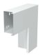 Плоский угол с крышкой кабельного канала LKM 60x100 мм (сталь,белый) (LKM F60100RW) | 6249507 OBO Bettermann