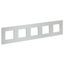 Рамка 5-м SKANDY SK-F35S металл серебр. IEK SK-M52-M-K23