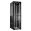 Шкаф серверный 42U 800х1000 передняя дверь: без. задняя протект IP41. боковые панели: глухой металл. цвет: черный RAL9005 - EX 8042.9061 SYSMATRIX