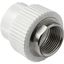Муфта комбинированная 32 х 1' ВР под ключ полипропиленовая PPR белый - PA22518P PRO AQUA