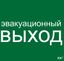 Этикетка самоклеящаяся 310х280мм ''Эвакуационный выход'' IEK - LPC10-1-31-28-EVV
