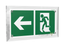 Знак безопасности PT-17328.E32 "Напр. к эвакуационному выходу налево" Белый свет a22477 BS