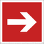 Знак безопасности NPU-1818.F01-01''Направляющая стрелка'' - a35032 BS
