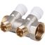 Коллектор распределительный 1', 2 отвода 1/2' - RG008SFVPNJ8BC STOUT SMB 6851 011202