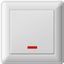 Переключатель 1-кл. СП W59 16А IP20 с подсветкой в сборе бел. SchE VS616-157-18 Schneider Electric