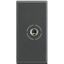 Аудиоразъем Jack 3.5мм Axolute антрацит Leg BTC HS4280 Legrand