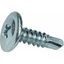 Саморез 4,2х25 с прессшайбой, Сверло, цинк (250 шт/уп) | PR08.2393 Промрукав Строитель