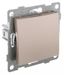 Выключатель самовозвратный Bravo 1кл, механизм, 10А, 250В, шампань - С10В6-027 GUSI