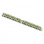 Шина PEN "ноль-земля" 6х9 24 отверст. цинк крепеж по центру PROxima EKF sn1-63-24