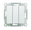 Выключатель 3-кл. СП Lillium IP20 механизм бел. Makel 30001091