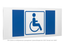Знак безопасности PS-50206.D01''Символ доступ. для инвалидов'' - a20735 BS