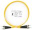 Шнур оптический FOP(d)-9-ST-ST-1m duplex ST-ST 9/125 sm 1м LSZH Cabeus 7552c