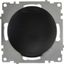 Механизм розетки 1-м СП Florence 16А IP20 с заземл. винт. контакты крышкой черн. 1E10501303 OneKeyElectro 2172814 ССТ