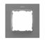 Рамка на 1 пост серого матового цвета S82 Concept | 8200617-092 Simon