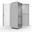 Шкаф напольный 19дюйм Standart 42U 600х800мм передняя дверь стекло задняя металл RAL7035 Rexant 04-2306 MEET