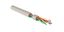 Кабель U/UTP кат.5E 4х2х24AWG ОЖ solid PVC IUUTP4-C5E-S24/1-FRPVC-GY для сетей Industrial Ethernet сер. (уп.500м) Hyperline 444051