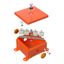 Коробка металлическая огнестойкая 70-0360-FR6.0-4 Е15-Е120 110х110х65 IP55 4p, 6.0 мм.кв.| | Промрукав Строитель
