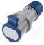 Розетка кабельная артикул DIS3131643 IP44 16A 2P+E 230В DKC DIS3131643S ДКС
