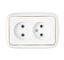Беларусь Розетка двухместная скрытая РС16-262 - з Bylectrica зол