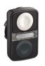 ГОЛОВКА КНОПКИ ДВОЙНАЯ БЕЗ МАРКИР + LED ZB5AW7A1720 | Schneider Electric
