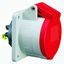 Розетка встраиваемая 16A 5р(3P+N+PE) 6h 400V IP54 Quick-Connect 13508 I 13508-Bals Bals