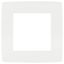 Рамка для розеток и выключателей ЭРА Серия 12 12-5001-01М на 1 пост, белый матовый | Б0065734